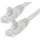 StarTech.com 1ft (30cm) CAT6 Ethernet Cable, LSZH (Low Smoke Zero Halogen) 10 GbE Snagless 100W PoE UTP RJ45 Gray Network Patch 