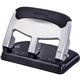 Bostitch EZ Squeeze 40-sheet 3-Hole Punch - 3 Punch Head(s) - 40 Sheet of 20lb Paper - 9/32" Punch Size - 7.4" x 3.1" - Black, S