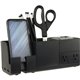 Bostitch Konnect Desk Organizer with Power Station - Desktop - Stackable, USB Hub, Cable Management, Storage Tray, Rubber Feet, 