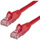 StarTech.com 14ft CAT6 Ethernet Cable - Red Snagless Gigabit - 100W PoE UTP 650MHz Category 6 Patch Cord UL Certified Wiring/TIA