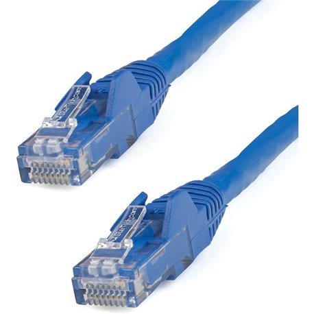 StarTech.com 20ft CAT6 Ethernet Cable - Blue Snagless Gigabit - 100W PoE UTP 650MHz Category 6 Patch Cord UL Certified Wiring/TI