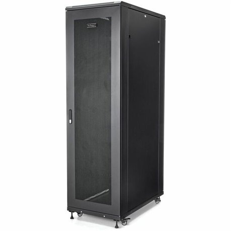 StarTech.com 4-Post 42U Server Rack Cabinet, 19" Data Rack Cabinet for Computer / IT Equipment mount, Rack Server Cabinet with C