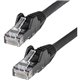 StarTech.com 30ft CAT6 Ethernet Cable - Black Snagless Gigabit - 100W PoE UTP 650MHz Category 6 Patch Cord UL Certified Wiring/T