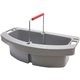 Rubbermaid Commercial Brute Maid Cleaning Caddy - 9" Height x 16" Width x 5" Depth - Gray - Vinyl - 1 Each