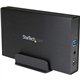 StarTech.com 3.5in Black USB 3.0 External SATA III Hard Drive Enclosure with UASP for SATA 6 Gbps &acirc&euro" Portable External