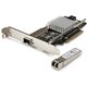 StarTech.com 10G Network Card - 1x 10G Open SFP+ Multimode LC Fiber Connector - Intel 82599 Chip - Gigabit Ethernet Card - Get h