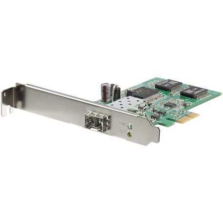 StarTech.com PCI Express Gigabit Ethernet Fiber Network Card w/ Open SFP - PCIe SFP Network Card Adapter NIC - Connect a PCI Exp