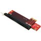 StarTech.com PCI Express X1 to X16 LP Slot Extension Adapter - Connect a low profile x16 PCI Express Card to an x1 slot