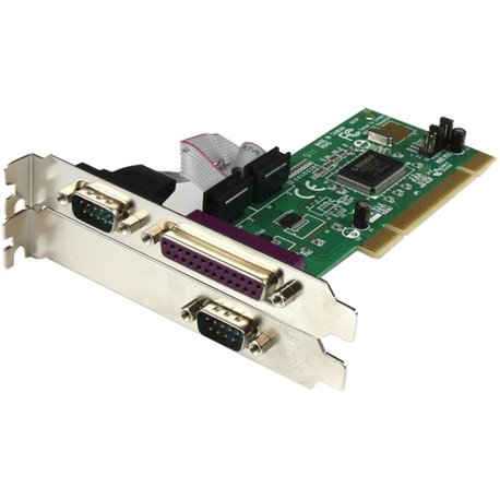 StarTech.com Parallel/serial combo card - PCI - parallel, serial - 3 ports - Add a parallel port and two RS-232 serial ports to 