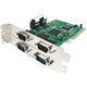 StarTech.com 4 Port PCI RS232 Serial adapter card - PCI - serial - 4 ports - Add 4 high-speed RS-232 serial ports to your PC thr