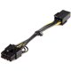 StarTech.com Power Adapter Cable - PCI Express - 6 Pin - 8 Pin - PCIe - Connect a standard 6-pin PCI Express power connection on