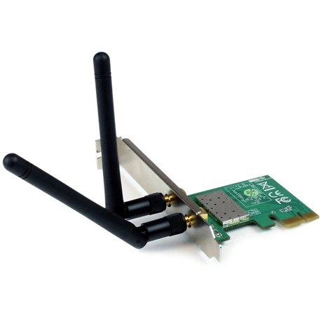 StarTech.com PCI Express Wireless N Adapter - 300 Mbps PCIe 802.11 b/g/n Network Adapter Card - 2T2R 2.2 dBi - Add high speed Wi