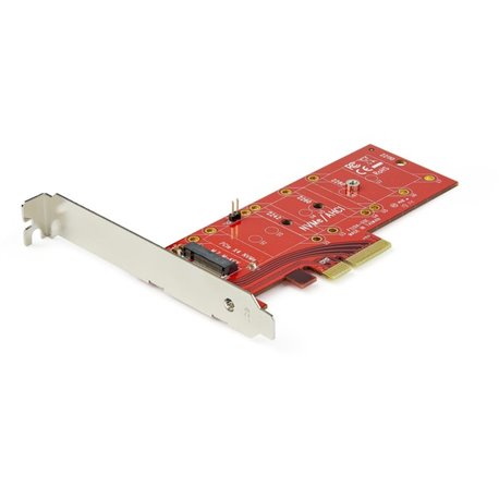 StarTech.com x4 PCI Express to M.2 PCIe SSD Adapter - M.2 NGFF SSD (NVMe or AHCI) Adapter Card - Connect a PCIe M.2 SSD (NVMe or