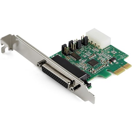 StarTech.com 4-port PCI Express RS232 Serial Adapter Card - PCIe to Serial DB9 RS-232 Controller Card - 16950 UART - Windows/Lin