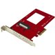 StarTech.com U.2 to PCIe Adapter for 2.5" U.2 NVMe SSD - SFF-8639 PCIe Adapter - x4 PCI Express 4.0 - NVMe PCIe Adapter - U.2 PC