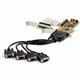 StarTech.com 8-Port PCI Express RS232 Serial Adapter Card -PCIe to Serial DB9 Controller 16C1050 UART - Low Profile - 15kV ESD -