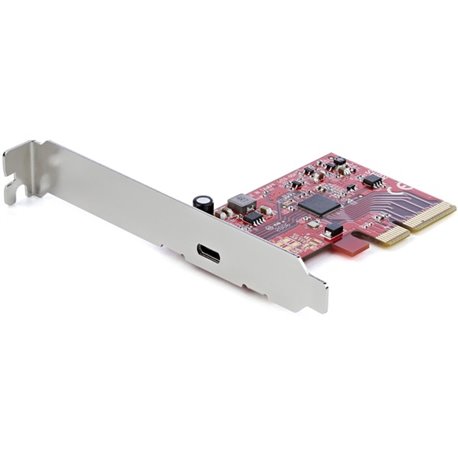 StarTech.com USB 3.2 Gen 2x2 PCIe Card - USB-C 20Gbps PCI Express 3.0 x4 Controller - USB Type-C Add-On PCIe Expansion Card -Win