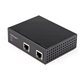 StarTech.com Industrial Gigabit PoE Extender - 60W 802.3bt PoE++ 100m/330ft - Power Over Ethernet Network Range Extender - IP-30