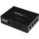 StarTech.com 4 Port Gigabit Midspan - PoE+ Injector - 802.3at and 802.3af - Deliver power and data to four PoE-powered devices (