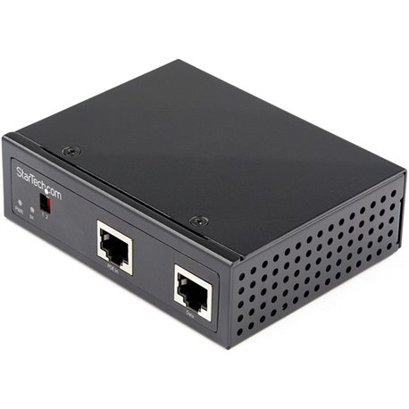 StarTech.com Industrial Gigabit PoE Splitter - 90W Power over Ethernet PoE++ Splitter - 12-48V DC Splitter 802.3bt Ultra PoE -40