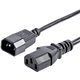 StarTech.com 6ft (1.8m) Power Extension Cord, C14 to C13, 10A 125V, 18AWG, Computer Power Cord Extension, Power Supply Extension