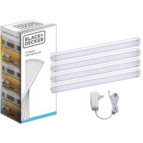 Bostitch Under Cabinet Lighting Kit - Silver