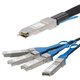 StarTech.com Cisco QSFP-4SFP10G-CU5M Compatible 5m 1x QSFP+ to 4x SFP+ Direct Attach Breakout Cable - 40GbE - QSFP+ Copper DAC 4