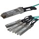 StarTech.com Cisco QSFP-4X10G-AOC10M Compatible QSFP+ Active Optical Breakout Cable - 15 m (49 ft) - 40 Gbps to 4 x 10Gbps - AOC