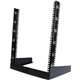 StarTech.com 2-Post 12U Desktop Server Rack, Open Frame 19in Network Rack, Small Home/Office Rack for AV / Studio / Data / IT Eq