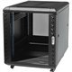 StarTech.com 4-Post 15U Server Rack Cabinet, 19" Data Rack Cabinet for Computer / IT Equipment, Home Network Rack, Half Height S