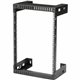 StarTech.com 2-Post 15U Heavy-Duty Wall-Mount Network Rack, 19" Open Frame Server Rack for Computer Equipment, Wall Mount Data R