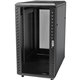 StarTech.com 4-Post 18U Server Rack Cabinet, 19" Data Rack Cabinet for Computer / IT Equipment, Home Network Rack, Half Height S