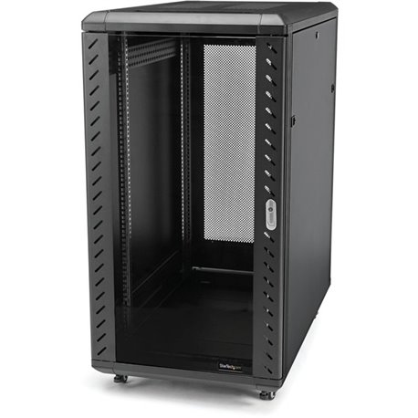 StarTech.com 22U 36in Knock-Down Server Rack Cabinet with Caster - Store your servers - network and telecommunications equipment