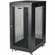 StarTech.com 24U 19" Server Rack Cabinet 4 Post Adjustable Depth 2-30" w/Casters/Cable Management/1U Shelf, Locking Doors and Si