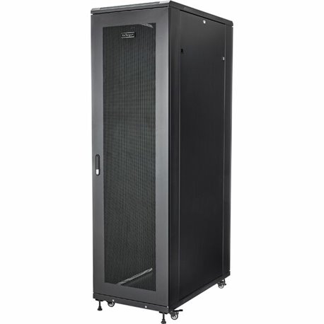 StarTech.com 4-Post 42U Server Rack Cabinet, 19" Data Rack Cabinet for Computer / IT Equipment mount, Rack Server Cabinet with C