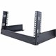 StarTech.com 2-Post 4U Desktop Server Rack, Open Frame 19in Network Rack, Small Home/Office Rack for AV / Studio / Data / IT Equ