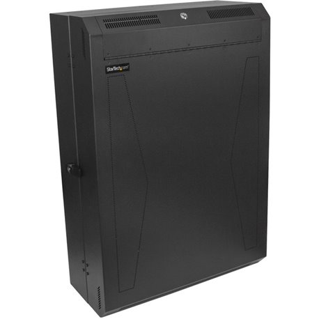 StarTech.com 6U Vertical Server Cabinet - Wallmount Network Cabinet - 30 in. depth - Vertically wall-mount your server or networ