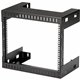 StarTech.com 2-Post 8U Heavy-Duty Wall-Mount Network Rack, 19" Open Frame Server Rack for Computer Equipment, Wall Mount Data Ra