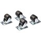 StarTech.com Heavy Duty Casters for Server Racks/Cabinets, Set of 4 Universal M6 2-inch Caster Wheels Kit, 45x75mm Pattern Caste