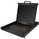 StarTech.com Rackmount KVM Console - 1U 19" LCD Monitor Single Port VGA KVM Server Rack Drawer includes Cables & Hardware - USB 