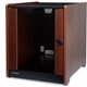 StarTech.com 12U Rack Enclosure Server Cabinet - 21 in. Deep - Wood Finish - Flat Pack - Store IT equipment discreetly in the of