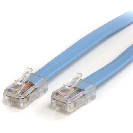 StarTech.com 6 ft Cisco Console Rollover Cable - RJ45 M/M - Connect your computer to your Cisco router, server, or network equip