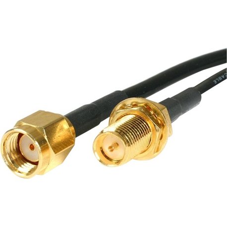 StarTech.com 10 ft RP-SMA to RP-SMA Wireless Antenna Adapter Cable - M/F - Extend the distance between your wireless antennas an