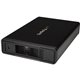 StarTech.com eSATA Enclosure - Hard Drive Enclosure for 3.5in SATA HDD - USB 3.0 / eSATA - Trayless - External HDD Enclosure - M