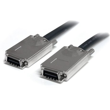 StarTech.com 100cm Serial Attached SCSI SAS Cable - SFF-8470 to SFF-8470 - erial Attached SCSI (SAS) external cable - 4-Lane - 4