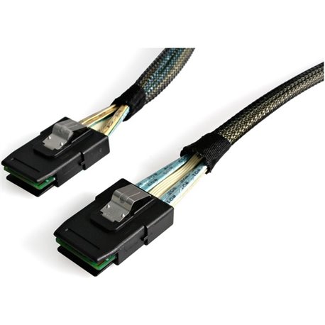 StarTech.com 100cm SAS Cable - SFF-8087 to SFF-8087 - Provide durable connectivity for high-performance networks, servers, works