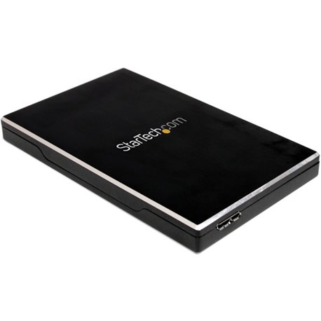 StarTech.com 2.5in USB 3.0 SSD SATA Hard Drive Enclosure - Turn a 2.5in SATA HDD/SSD into an external SuperSpeed USB 3.0 Hard Dr