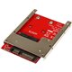 StarTech.com mSATA SSD to 2.5in SATA Adapter Converter - Convert an mSATA SSD into a 7mm high 2.5in SATA 6Gbps Open Bracket SSD 