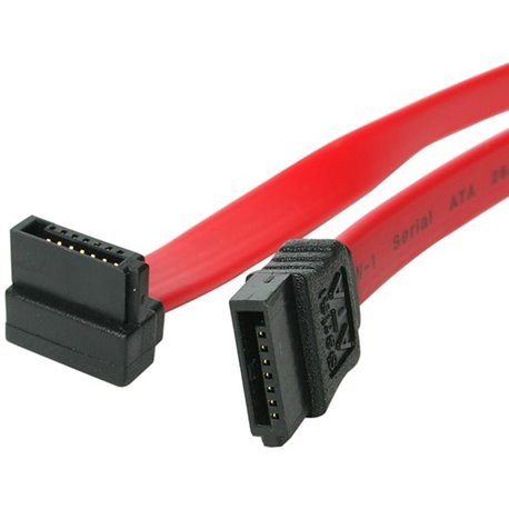 StarTech.com 12in SATA to Right Angle SATA Serial ATA Cable - Make a right-angled connection to your SATA drive, for installatio