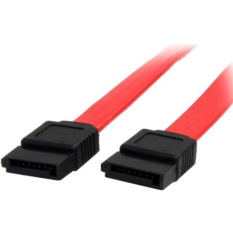 StarTech.com Serial ATA Cable - This high quality SATA cable is designed for connecting SATA drives even in tight spaces. - 18in